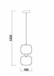 Подвесной светильник Freya Lumen FR5215PL-01CH