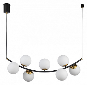 Подвесной светильник Indigo Nuvole 11002/7P Black