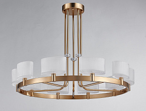 Люстра на штанге Newport 4330 4338+2/C gold