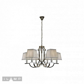 Подвесная люстра iLamp Hilton 6943-6 CR