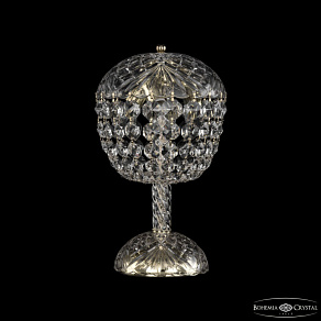 Настольная лампа декоративная Bohemia Ivele Crystal 1477 14771L2/22 G