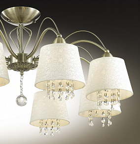 Люстра на штанге Odeon Light Fonte 2916/8C