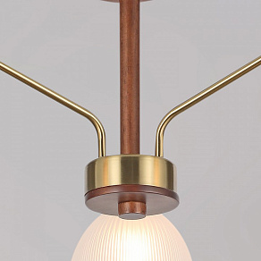Люстра на штанге ILLUMICO  IL0286-3C-79 BR