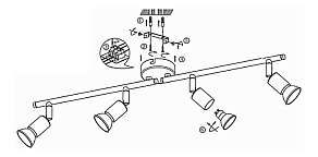 Спот Globo Oliwa 57382-4