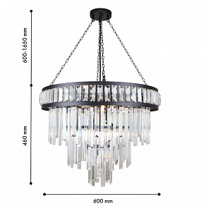 Подвесная люстра Favourite Preston 4731-12P