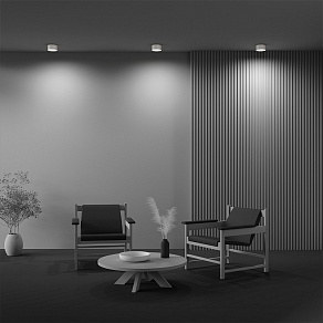 Накладной светильник Maytoni Zon C032CL-12W3K-RD-W