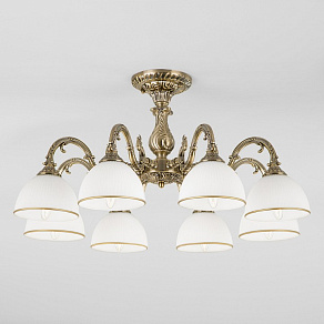 Люстра на штанге Eurosvet Caldera 60106/8 античная бронза