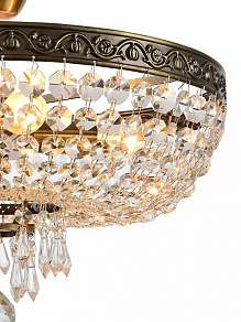 Накладной светильник Natali Kovaltseva Rococo ROCOCO 81407/4C ANTIQUE