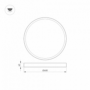 Накладной светильник Arlight SP 020524(1)