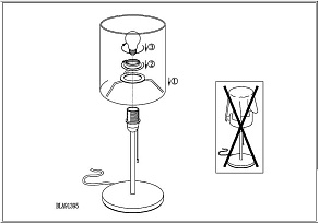 Настольная лампа декоративная Eglo Chicco 1 91395