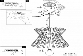 Подвесной светильник Eglo ПРОМО Locubin 97978