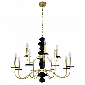 Подвесная люстра Newport VANESSA 3878+4/С brass