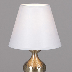 Настольная лампа декоративная ILLUMICO  IL6090-1TSQ-26 AB ELITE