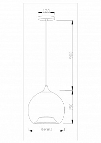 Подвесной светильник Moderli Laura V11528-1P