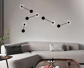 Накладной светильник Italline IT03-1434 IT03-1435 black