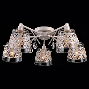 Потолочная люстра Natali Kovaltseva Lyon Lyon 75084-5C IVORY GOLD