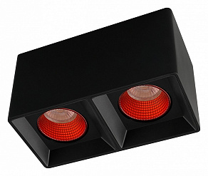 Накладной светильник Denkirs DK3030 DK3085-BK+RD