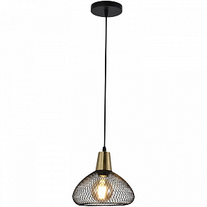 Подвесной светильник Reluce 03204 03204-3.9-01 BK+COPPER