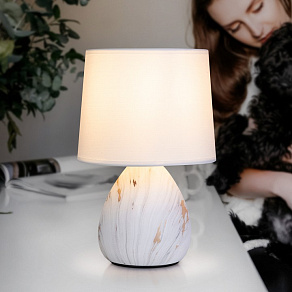 Настольная лампа декоративная Rivoli Damaris Б0053457