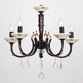 Подвесная люстра Ideal Lux Messina 1 MESSINA 143.5 brown