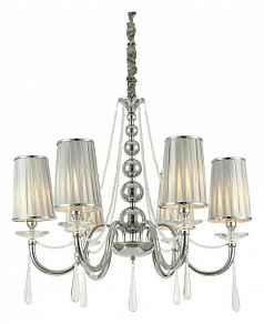 Подвесная люстра LUMINA DECO Fabione LDP 1200-6 CHR