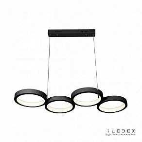 Подвесной светильник iLedex Ring Star 9004-4-D BK
