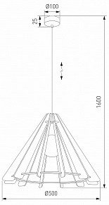 Подвесной светильник TK Lighting Eris 6586 Eris