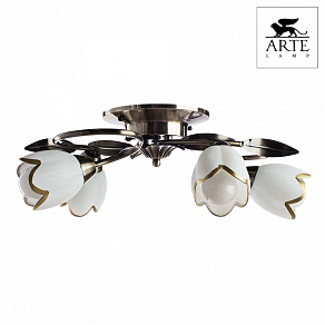 Потолочная люстра Arte Lamp Perce A6061PL-4AB