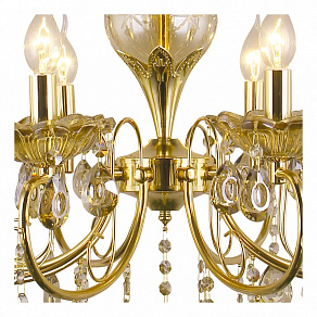 Подвесная люстра Arte Lamp Solfeggio A8791LM-8GO