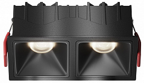 Встраиваемый светильник Maytoni Alfa LED DL043-02-10W4K-SQ-B-1