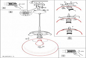 Подвесной светильник Eglo ПРОМО Rondo 85262