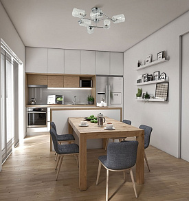 Потолочная люстра De City Акцент 680012006