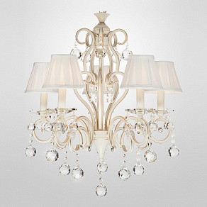 Подвесная люстра Eurosvet Ivin 12075/5 белый Strotskis