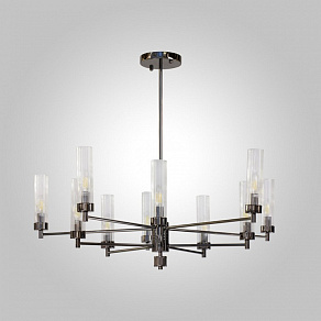 Люстра на штанге AM-Group INDIGO INDIGO SP10 PEARL BLACK