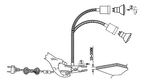 Настольная лампа офисная Globo Fina 57996-1K