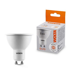Лампа светодиодная Wolta  GU10 5Вт 4000K 25SPAR16-230-5GU10