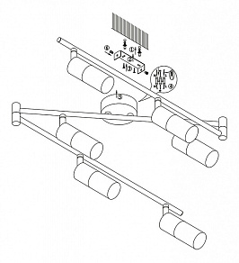 Спот Globo Spina 56216-6