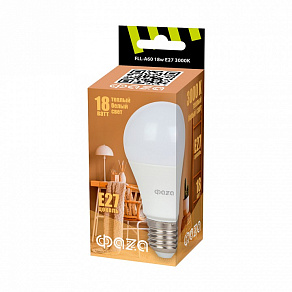 Лампа светодиодная Jazzway  E27 18Вт 3000K FLL- A60 18w E27 3000K