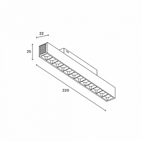 Накладной светильник Hesby Lighting ElDeko HSBL_0147