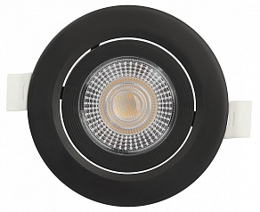 Встраиваемый светильник Эра  KL LED 25A-5 4K BK