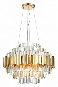 Подвесная люстра Natali Kovaltseva Ruby RUBY 81442/8C GOLD