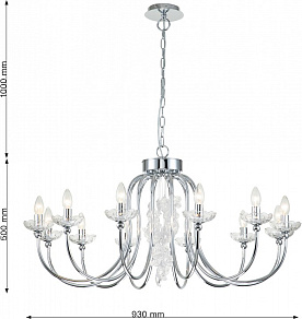 Подвесная люстра Favourite Bellis 2870-12P