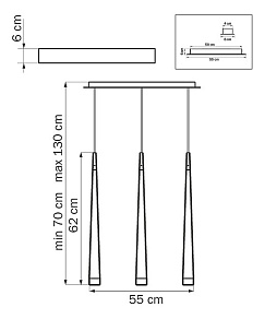 Подвесной светильник Lightstar Punto 807036