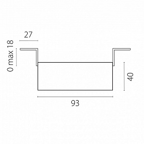 Встраиваемый светильник Lightstar Domino G214607