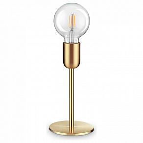 Настольная лампа декоративная Ideal Lux Microphone MICROPHONE TL1 OTTONE