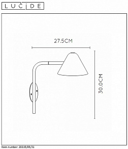 Бра Lucide Devon 20215/05/31