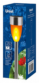 Наземный низкий светильник Uniel Metal torch UL-00007926