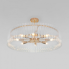 Люстра на штанге Bogate's Flamel 373/8 Smart золото