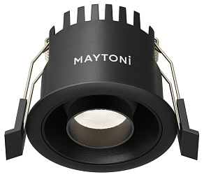 Встраиваемый светильник Maytoni Technical Омут Т DL128-10W4K-B