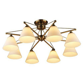 Люстра на штанге Imex MD.3207 MD.3207-8-S AB